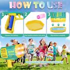 Bubble Machine Gun With Colorful Lights  Rocket Boom Bubble Blower green 