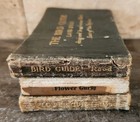 Lot Of 3 Antique Books By Chester A  Reed East Of The Rockies Guides Flower Bird