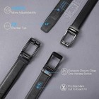Sendefn Ratchet Belt Replacement Strap 1 3 8 Leather Belt Strap For 35mm Slide
