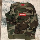Supreme Fw15 Camo Box Logo Crewneck Size M Pre-owned
