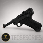 Luger P08 1 1 Black 3d Printed Prop Replica Pistol Cosplay Display
