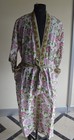 Mughal Hand Block Long Kimono 100  Cotton Dress Tarrif Free   0  Charge Km-44 