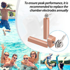 2 Electrodes Swimming Pool Electrodes For Perma Salt Chamber-permasalt Psre001