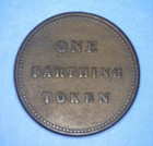 Farthing 1830 s Joseph Helen  pawnbroker  Of County Cork  Ireland -  81073216     
