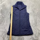 Lululemon Run For Cold Vest Primaloft Full Zip Athletic Navy Blue Womens Size 4