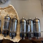Lot Of 7  Black Plate 6cd6ga Beam Power Pentodes Nos Vintage Deals