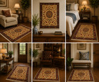 Natural Wool Old Orintal Rugs  Hand Woven knotted Size Approximately 2 7  X 3 7 