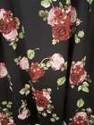 2x Long Floral Stretchy  3 4 Sleeve  Tunic 18w 20w  - Tall   Euc