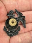 Antique Military Badge Unusual Piece Original Item Curios Staff Issue Uniform 6g