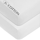 American Baby Company 2 Pack 100 Natural Cotton Fitted Pack And Play Sheets 39