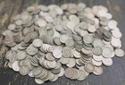 Mason Jar Silver Coin Mixed Lot   Estate Sale Liquidation   Us Silver Coins