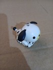 Rare Vintage Tomy Micropets Gus White Spotted Dog  Toy 2002 Working