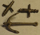 Antique Style Classic Mini Anchor Brass Finish Collectible Small 2  Ship Boat Gu
