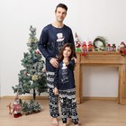 Angelggh Men s Black Family Christmas Pjs Matching Sets Cute Holiday Pajamas