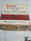 9 Vintage Scotch 3m Tape Rolls