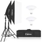 Photography Studio Led Lamp Softbox Lighting Soft Box Light Heavy Duty Stand Kit