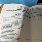 Gm Oem Dealership Salesman Monthly Performance Record Cards With Order Form Set