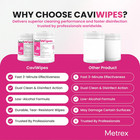 Caviwipes 13-1100      6  X 6  3 4  160 Per Canister   12 Canisters case