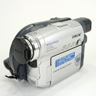 Sony Handycam Dcr-dvd201 Digital Disc Camcorder Dvd-r rw Carl Zeiss Lens Works