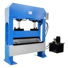 51  X 1 2  Electric 150 Ton Hydraulic Press Brake Bender 2-cylinder 3-phase 220v