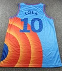 Space Jam Tune Squad Lola Bunny Medium Basketball Jersey New