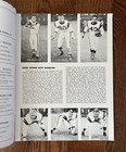 Vintage 1961 Nescac College Football Game Program - Wesleyan   Hamilton