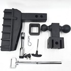 2   Receiver Trailer Hitch 6   Drop Adjustable Towing Hitch Dual Ball   Tri-ball