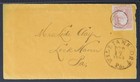 Civil War Dated Postal History  Year Dated 1863   Fancy Cancel   Letter  M1102