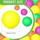 100 Pack Table Tennis Balls Multi Colored 40mm Plastic Balls Bulk Washable Sm   