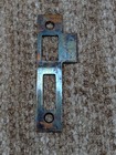 Antique Brass Strike Plate For Mortise Lock