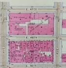 1916 Grand Central Station Map Manhattan New York City Ny Old Antique Original 