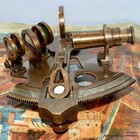 Antique Reproduction Brass Marine Sextant 3  Nautical A Decor Collection N