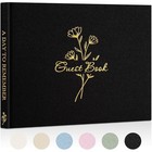 Wedding Guest Book Polaroid Photo Album Linen Cover Personalized Memory Keeper