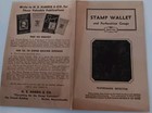 Stamp Wallet And Perforation Guage Honor Built W e  Harris   Co  With 3 Stamps