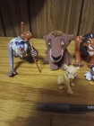 The Lion King Action Figure  Fast Food    Plush Toy Lot Disney Vintage 90s Lot 2