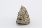 Pewter Metal Fantasy Wizard Miniature Figurine In Geode Stone