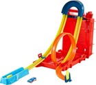 Hot Wheels Toy Car Set  Track Builder Unlimited Playset Fuel Can Stunt Box