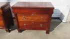 Ethan Allen Pair British Classic Nightstands Chests Cherry Rare