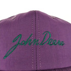 Vintage K-products John Deere Mens Purple Snapback Cap Hat Embroidered Logo Nwt