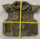 1994 German Bundeswehr Army Flecktarn Camo Fragmentation Vest Large Surplus