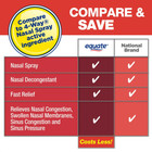 5 Pack Equate Nasal Four Nasal Spray  Phenylephrine Hydrochloride 1   1 Fl  Oz 