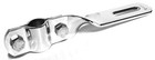 Mirror Mount Bracket-twisted Chrome Plated 5 8   3 4   6 5  Long Gg 33163bp Each