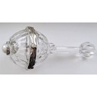 Lenox Full Lead Crystal Baby Rattle  diamonds And Pearls  Collection Germany New