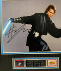 Hayden Christensen Signed Star Wars Anakin Skywalker Framed Autograph Photo Rots