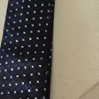 George Men s Blue Geometric Woven Pretied Clip-on Standard classic Tie
