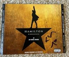 Lin Manuel Miranda Signed Hamilton Cd Cover Framed Broadway Play Alexander Bas