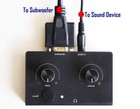 Replacement Control Pod Black For Logitech Z-2300 Computer Speakers 2300