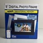Etec Pf9100 9  Digital Photo Frame Picture Frame Slideshow Mp3 Player Remote