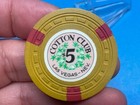  5            -cotton Club            -las Vegas Nevada Casino Chip            -z-4642