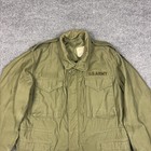 Vintage Alpha Industries Coat Mens Medium Green M-65 Field Jacket Hooded Us Army